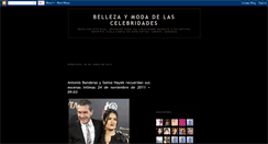 Desktop Screenshot of bellezaymodadelascelebridades.blogspot.com