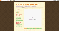 Desktop Screenshot of amigosdasbombas.blogspot.com