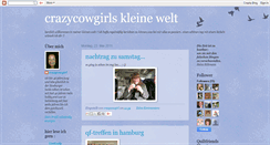 Desktop Screenshot of crazycowgirlskleinewelt.blogspot.com