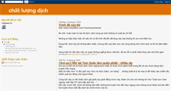 Desktop Screenshot of chatluongdich.blogspot.com