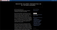 Desktop Screenshot of mujeresperiodistas.blogspot.com