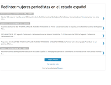 Tablet Screenshot of mujeresperiodistas.blogspot.com