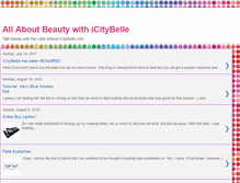 Tablet Screenshot of icitybelle.blogspot.com