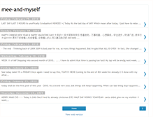 Tablet Screenshot of mee-and-myself.blogspot.com