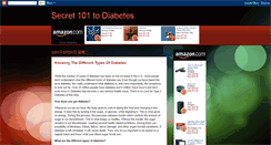 Desktop Screenshot of diabetes-1001.blogspot.com