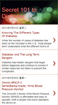 Mobile Screenshot of diabetes-1001.blogspot.com