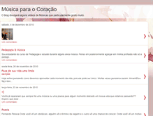 Tablet Screenshot of musicaparaocoracao.blogspot.com