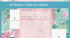 Desktop Screenshot of elmundotejidodechabel.blogspot.com