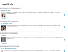 Tablet Screenshot of homolibris.blogspot.com