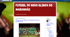 Desktop Screenshot of futebolnoma10.blogspot.com