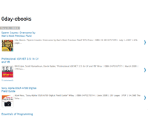 Tablet Screenshot of 0daybooks.blogspot.com