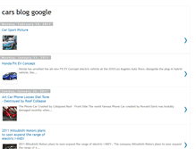 Tablet Screenshot of carsbloggoogle.blogspot.com