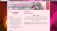 Desktop Screenshot of pinkywardrobe.blogspot.com