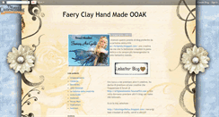 Desktop Screenshot of faeryclayooak.blogspot.com
