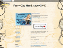 Tablet Screenshot of faeryclayooak.blogspot.com