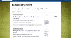 Desktop Screenshot of barracudaswimming.blogspot.com