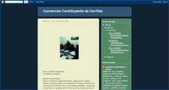 Desktop Screenshot of convencionconstituyentecerrillos.blogspot.com