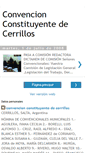 Mobile Screenshot of convencionconstituyentecerrillos.blogspot.com