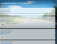 Tablet Screenshot of compartiendolassenales.blogspot.com