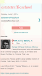 Mobile Screenshot of estatetrafficschool.blogspot.com