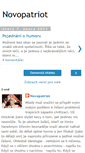 Mobile Screenshot of novopatriot.blogspot.com