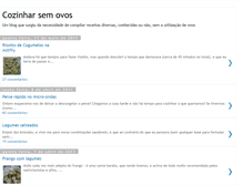 Tablet Screenshot of cozinharsemovos.blogspot.com