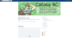 Desktop Screenshot of calculushonors.blogspot.com