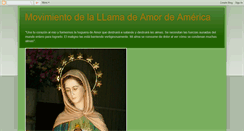 Desktop Screenshot of llamadeamoramerica.blogspot.com