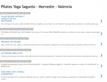 Tablet Screenshot of pilates-yoga-vale.blogspot.com