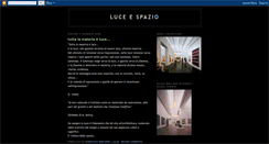 Desktop Screenshot of luceespazio.blogspot.com