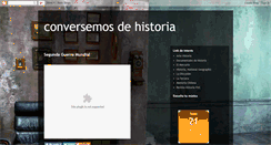 Desktop Screenshot of conversemosdehistoria.blogspot.com