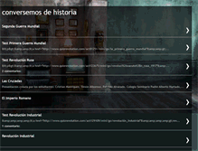 Tablet Screenshot of conversemosdehistoria.blogspot.com