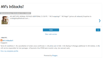 Tablet Screenshot of mv-instocks.blogspot.com