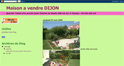 Desktop Screenshot of maisonavendredijon.blogspot.com