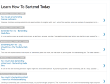 Tablet Screenshot of learntobartend.blogspot.com