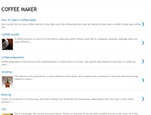 Tablet Screenshot of coffee-maker-tea.blogspot.com