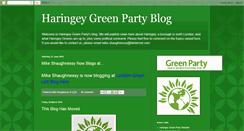 Desktop Screenshot of haringeygreens.blogspot.com