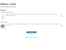 Tablet Screenshot of bellezaysaludherbal.blogspot.com