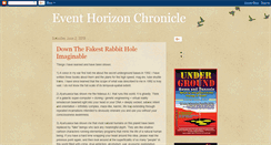 Desktop Screenshot of eventhorizonchronicle.blogspot.com