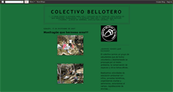 Desktop Screenshot of colectivobellotero.blogspot.com