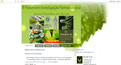Desktop Screenshot of iiforumfarmacologia.blogspot.com