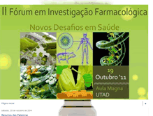 Tablet Screenshot of iiforumfarmacologia.blogspot.com