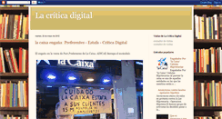 Desktop Screenshot of lacriticadigital.blogspot.com