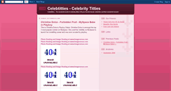 Desktop Screenshot of celebtitties.blogspot.com