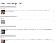 Tablet Screenshot of kenzidawnproject365.blogspot.com