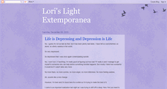 Desktop Screenshot of lorislightextemporanea.blogspot.com