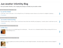 Tablet Screenshot of justanotherinfertilityblog.blogspot.com