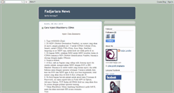 Desktop Screenshot of fadjarlara.blogspot.com