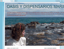 Tablet Screenshot of dispensariosyoasismarinos.blogspot.com