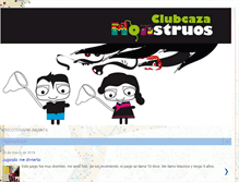 Tablet Screenshot of clubcazamonstruos.blogspot.com